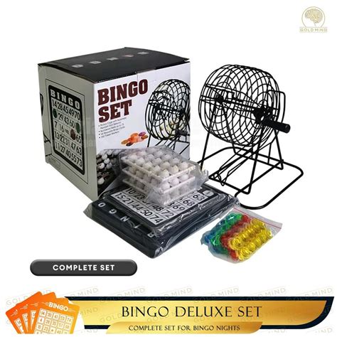 bingo set in philippines|Bingo Game Deluxe Set Rotary Cage with Automatic .